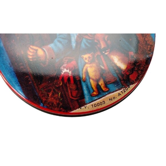 VTG 78' Christmas Mini Puzzles With Tin Santa Lot Of 3 Hong Kong Shackman 3" SEE - Picture 10 of 13